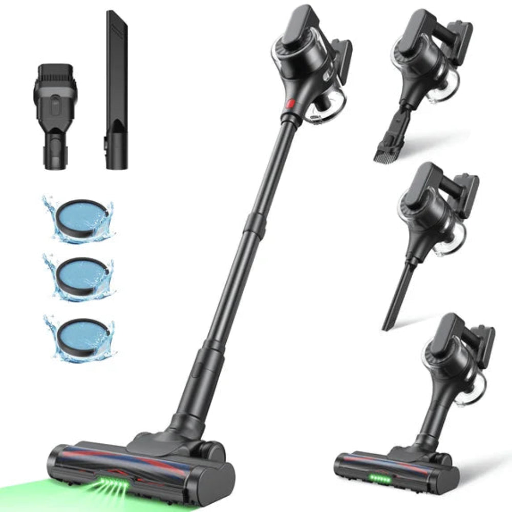 Cordless Stick Vacuum Cleaner – Lightweight Floor & Carpet Cleaner for Pet Hair and Home Cleaning
