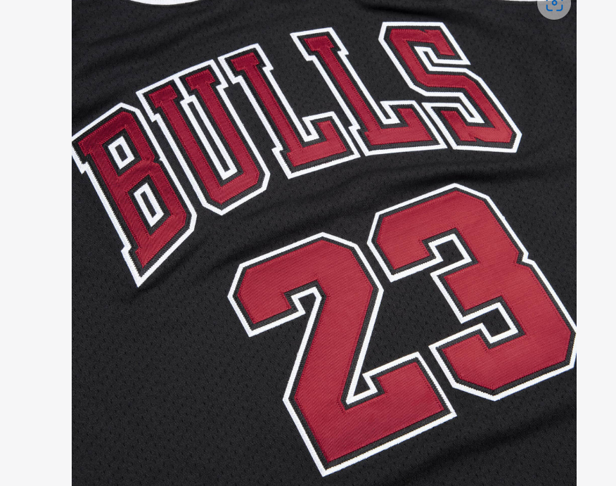 Authentic Jersey Chicago Bulls Alternate 1997-98 Michael Jordan