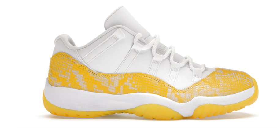 Jordan 11 Retro Low Yellow Snakeskin (Women's)