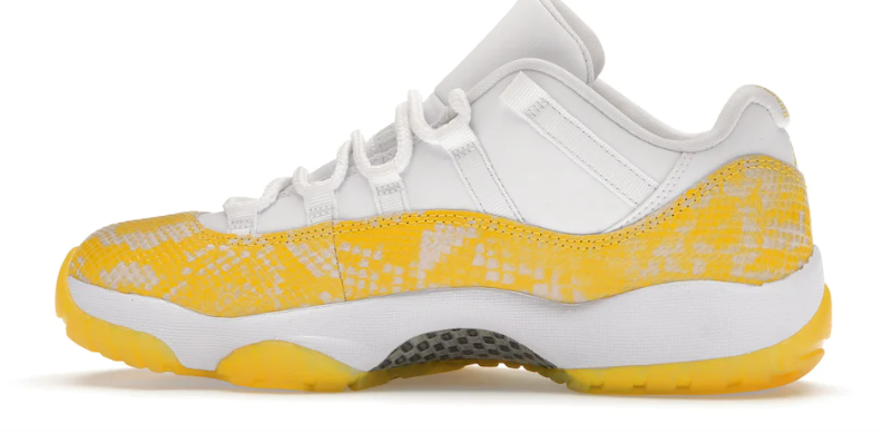 Jordan 11 Retro Low Yellow Snakeskin (Women's)