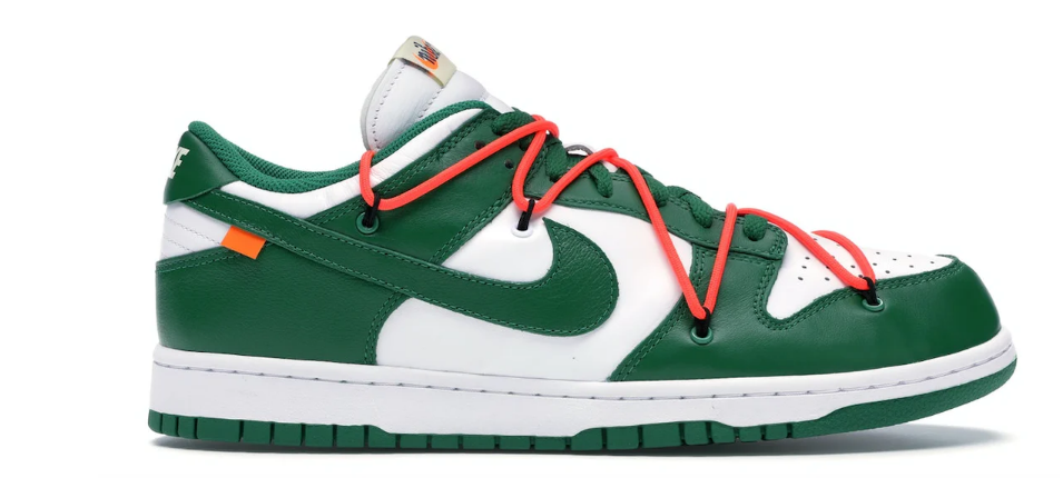 Men's Nike Dunk Low Off-White Pine Green