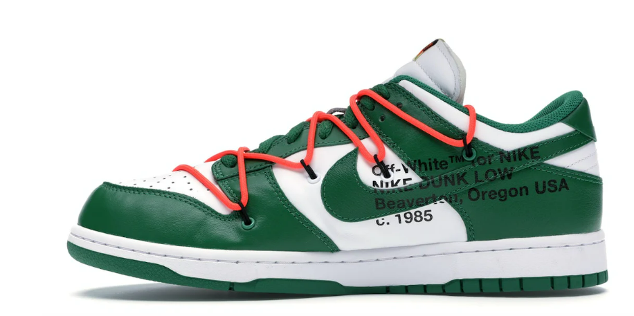 Men's Nike Dunk Low Off-White Pine Green