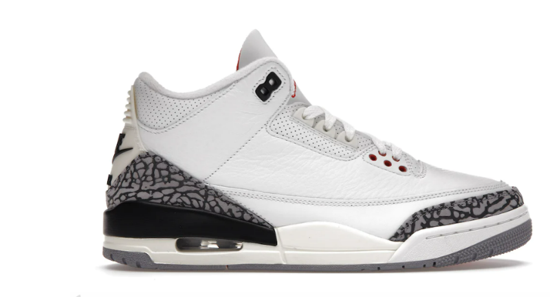 Men's Jordan 3 Retro White Cement Reimagined