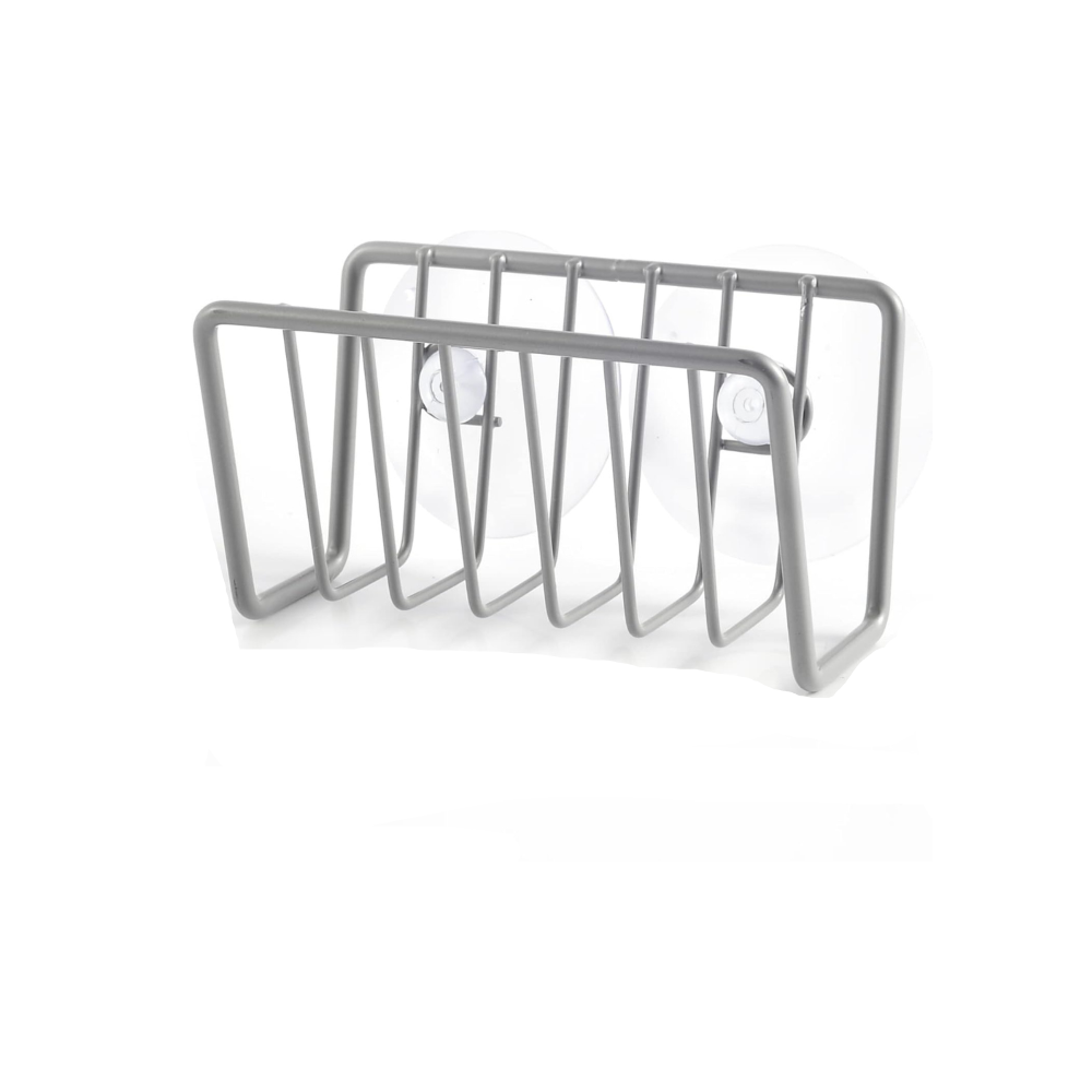Sponge Holder for Kitchen Sink, Quick Drying Open Wire Basket Design