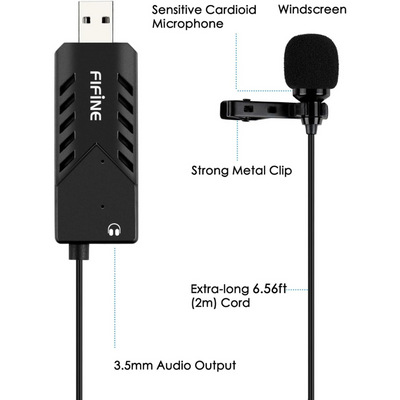 USB Lapel Microphone