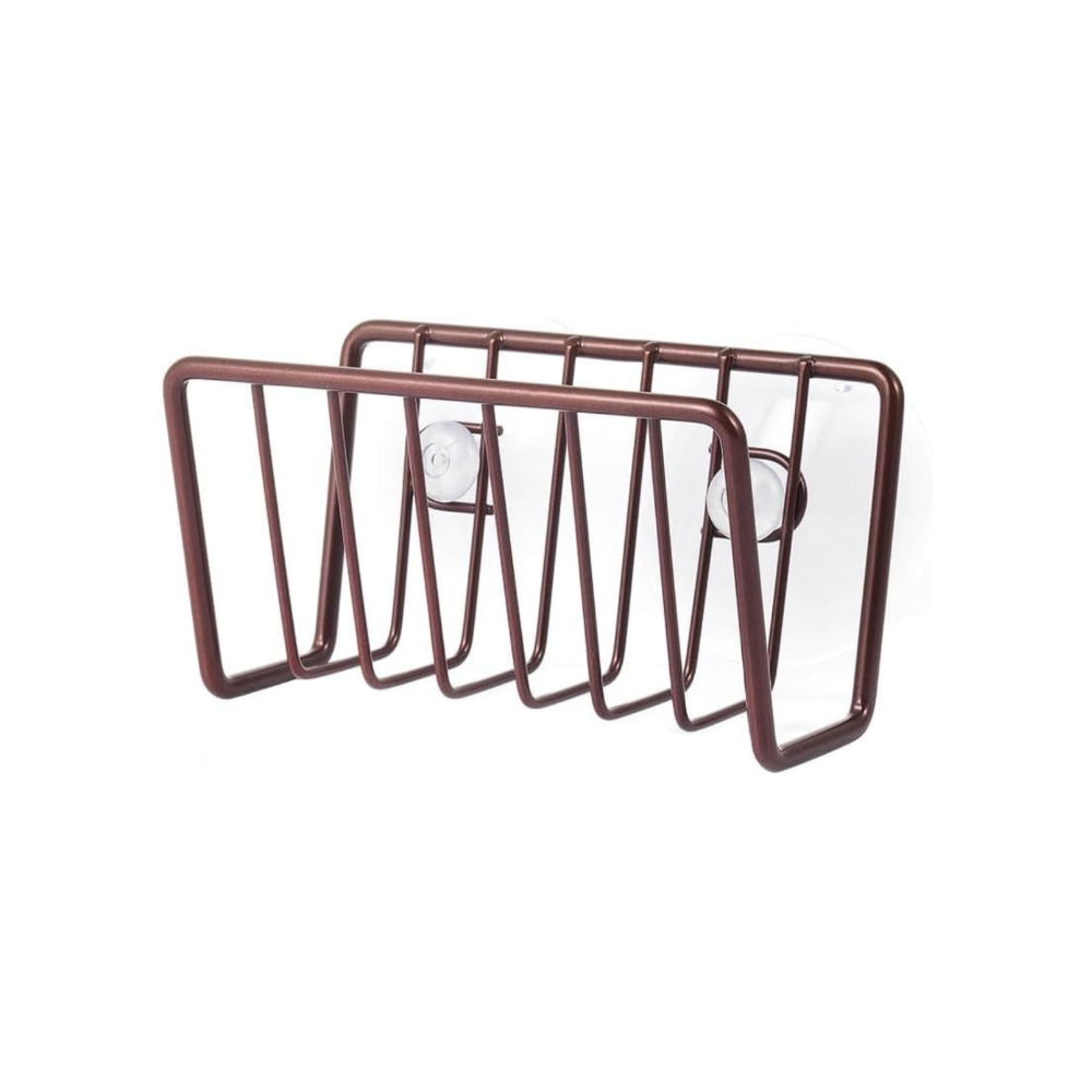 Sponge Holder for Kitchen Sink, Quick Drying Open Wire Basket Design
