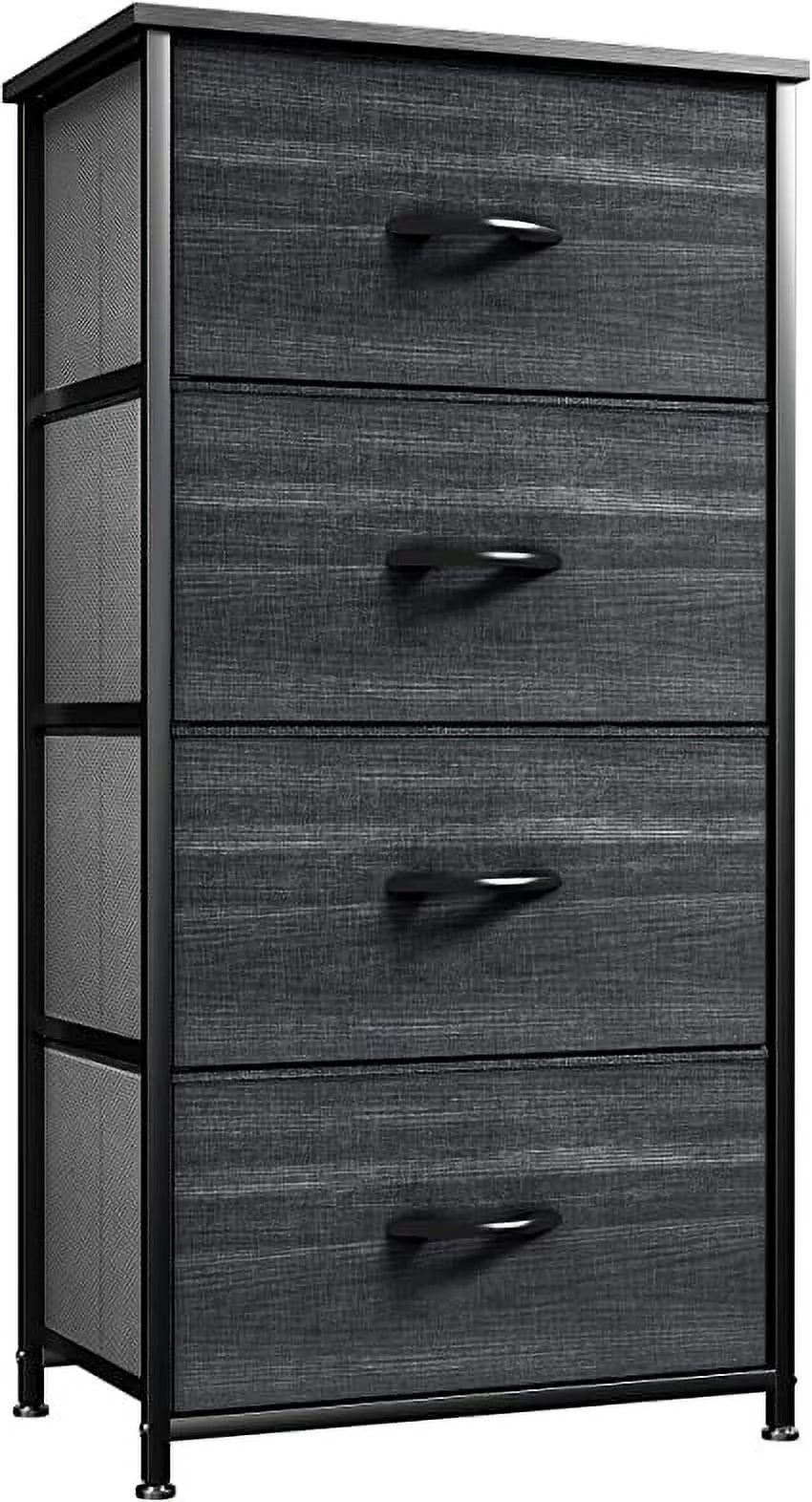 4 Drawer Dresser - Fabric Storage Tower, Organizing Unit For Any Room