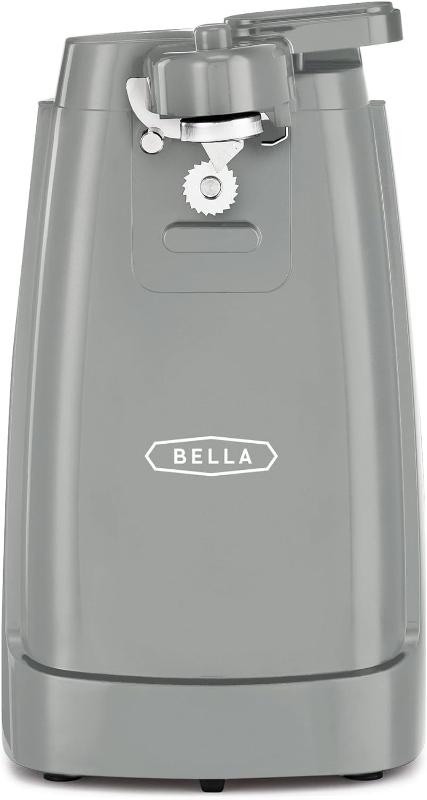 Multifunctional Electric Can Opener and Knife Sharpener with Cord Storage
