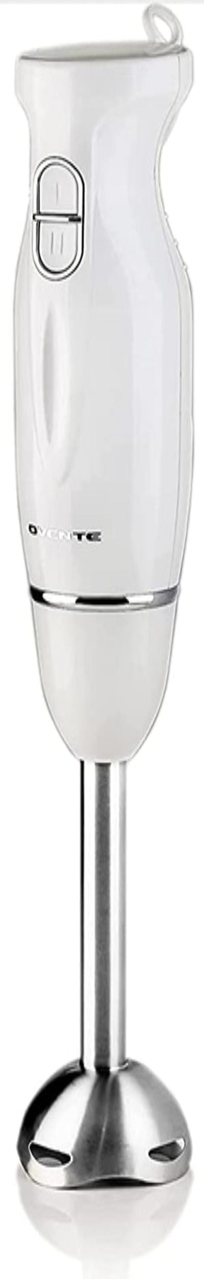 300 Watt Electric Immersion Hand Blender - 2 Mixing Speeds with Stainless Steel Blades