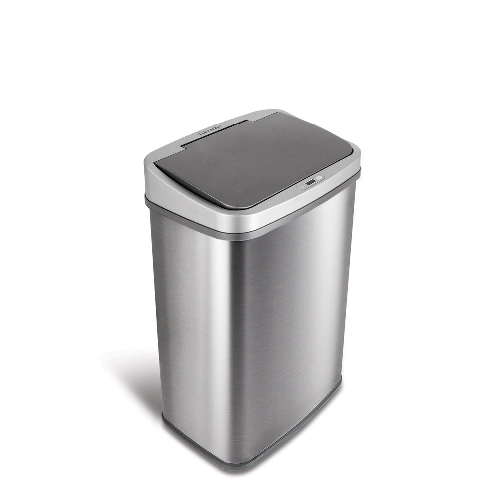 13.2 Gal Motion Sensor Trash Can, Fingerprint-Resistant