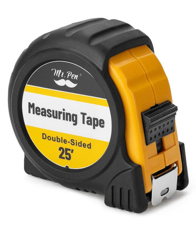 25-Foot Tape Measure with Fractions, Easy Read
