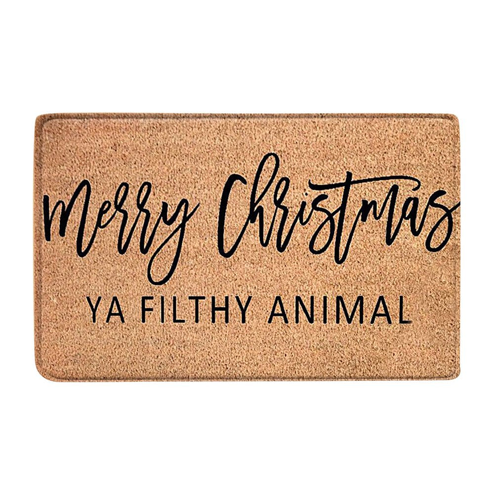 Welcome Mat Outdoor Rugs Fall Decor Christmas Decorations Floor Mats (15.7 X 23.6In)