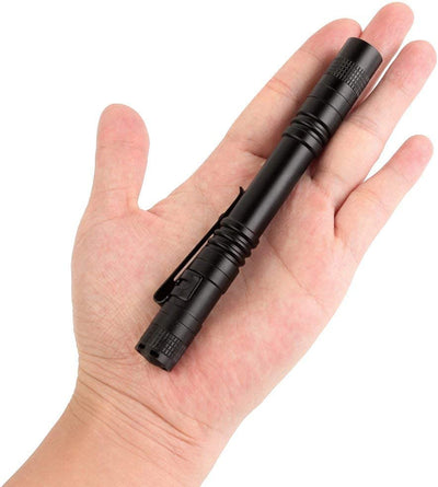 4 Pcs1000Lm XPE-R3 LED Penlight Flashlight Tactical Torch with Clip(13.3 CM)