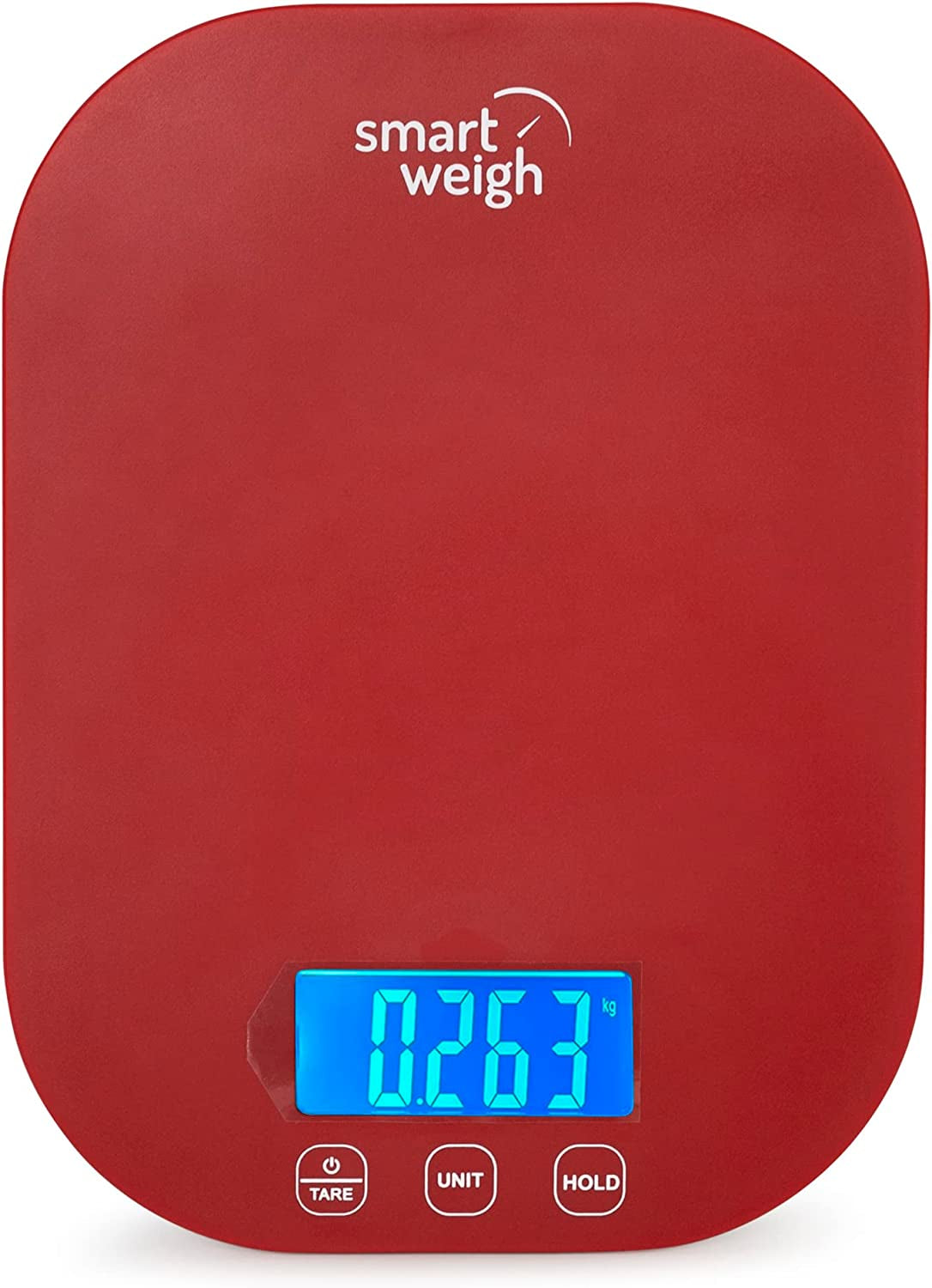 Smart Weigh 11 lb. Digital Kitchen Food Scale, Mechanical Accurate Weight Scale with 5-Unit Modes, Grams and Ounces for Weight Loss,Weighing Ingredients, Dieting, Keto Cooking , Meal Prep and Baking
