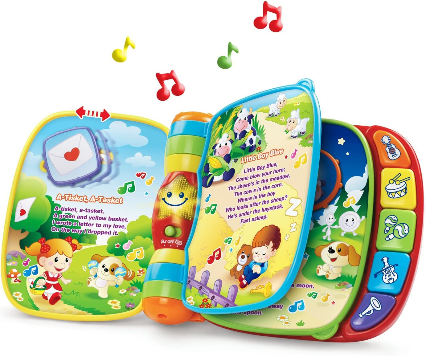Vtech Musical Rhymes Book, Red