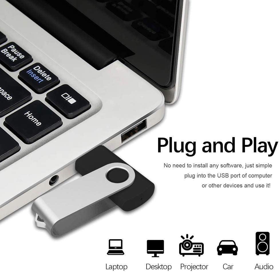32GB USB Flash Drive Memory Stick Thumb Drive Black
