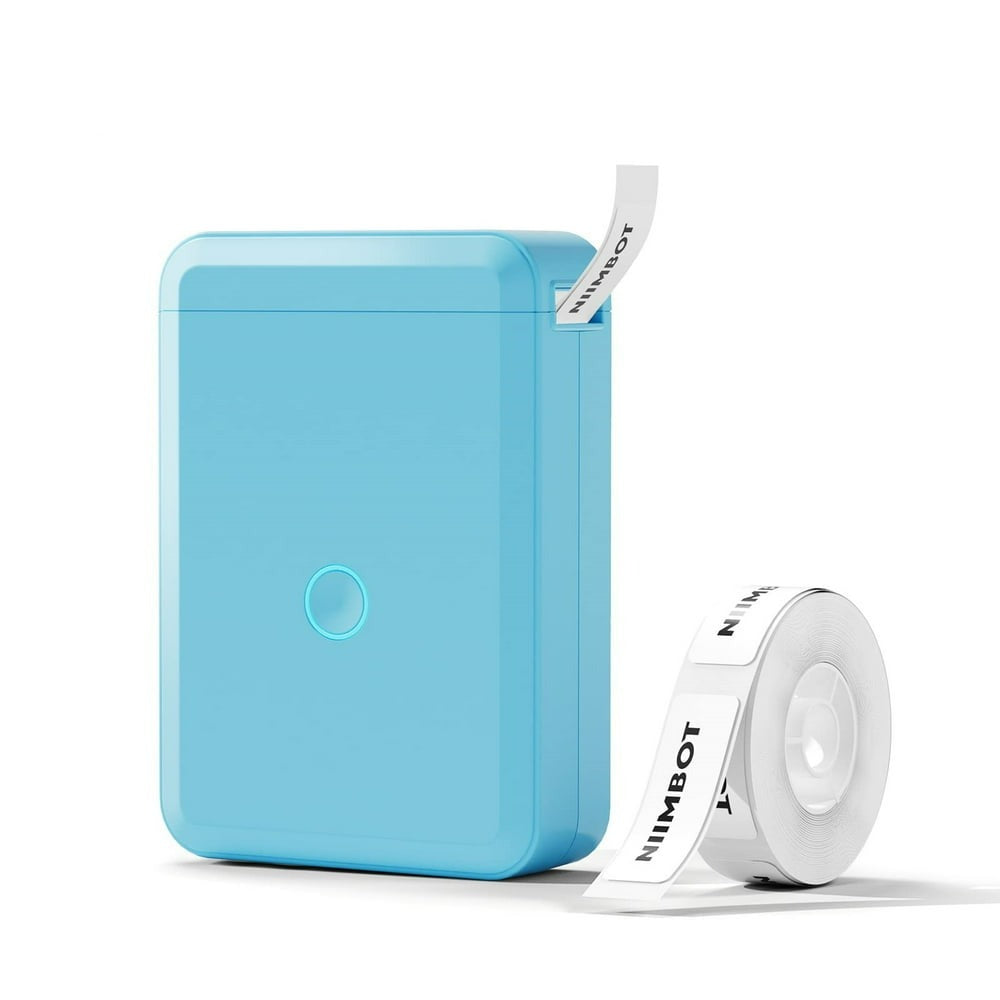 Label Maker D110 Portable Label Printer Inkless Labeler Sticker Bluetooth Label Maker Machine