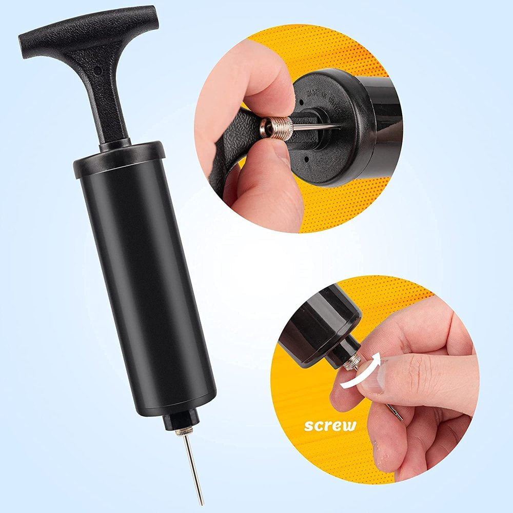 Playground Balls Kickballs 8.5 Inch, Rainbow Playground Ball Set for Kids and Adults, Dodgeball Kick Balls Handball for Indoor & Outdoor Schoolyard Games with Hand Pump(4 Pack)