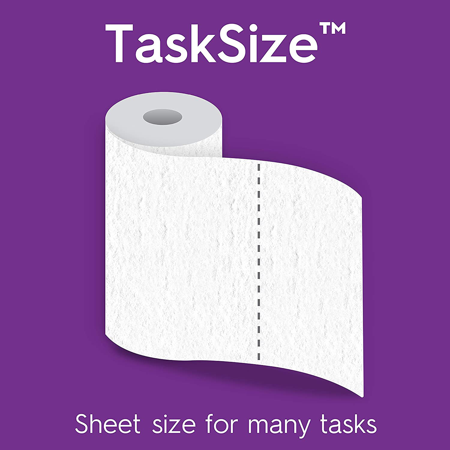 Viva Signature Cloth Paper Towels, Task Size - 12 Family Rolls (2 Packs of 6 Rolls) = 30 Regular Rolls (143 Sheets per Roll)