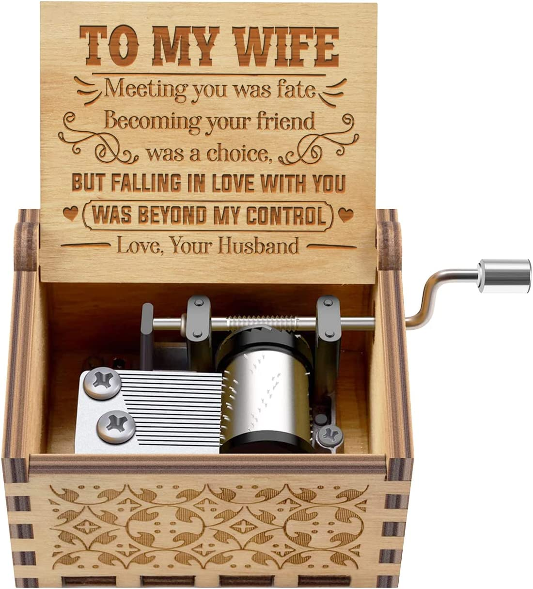 Engraved Color Music Box - Gift for Daughter from Mom - Don T Be Afraid of Being Different (Mb-370-Momdau) Christmas Gift Ideas for Her