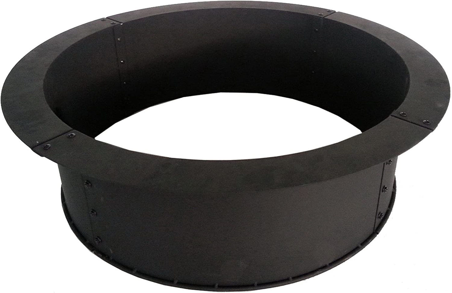 Pleasant Hearth OFW419FR Solid Steel fire Ring, Black