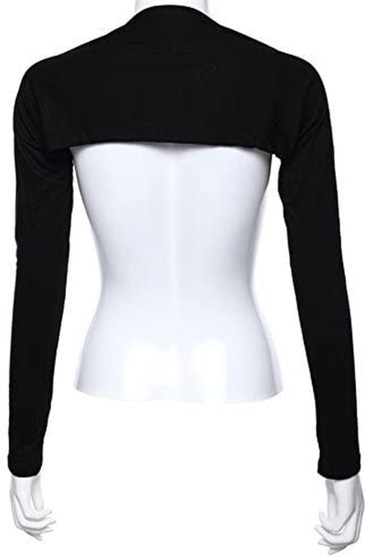 YEESAM Bolero Shrugs for Women Long Sleeve Arm Sleeves Hijab Accessories One Size