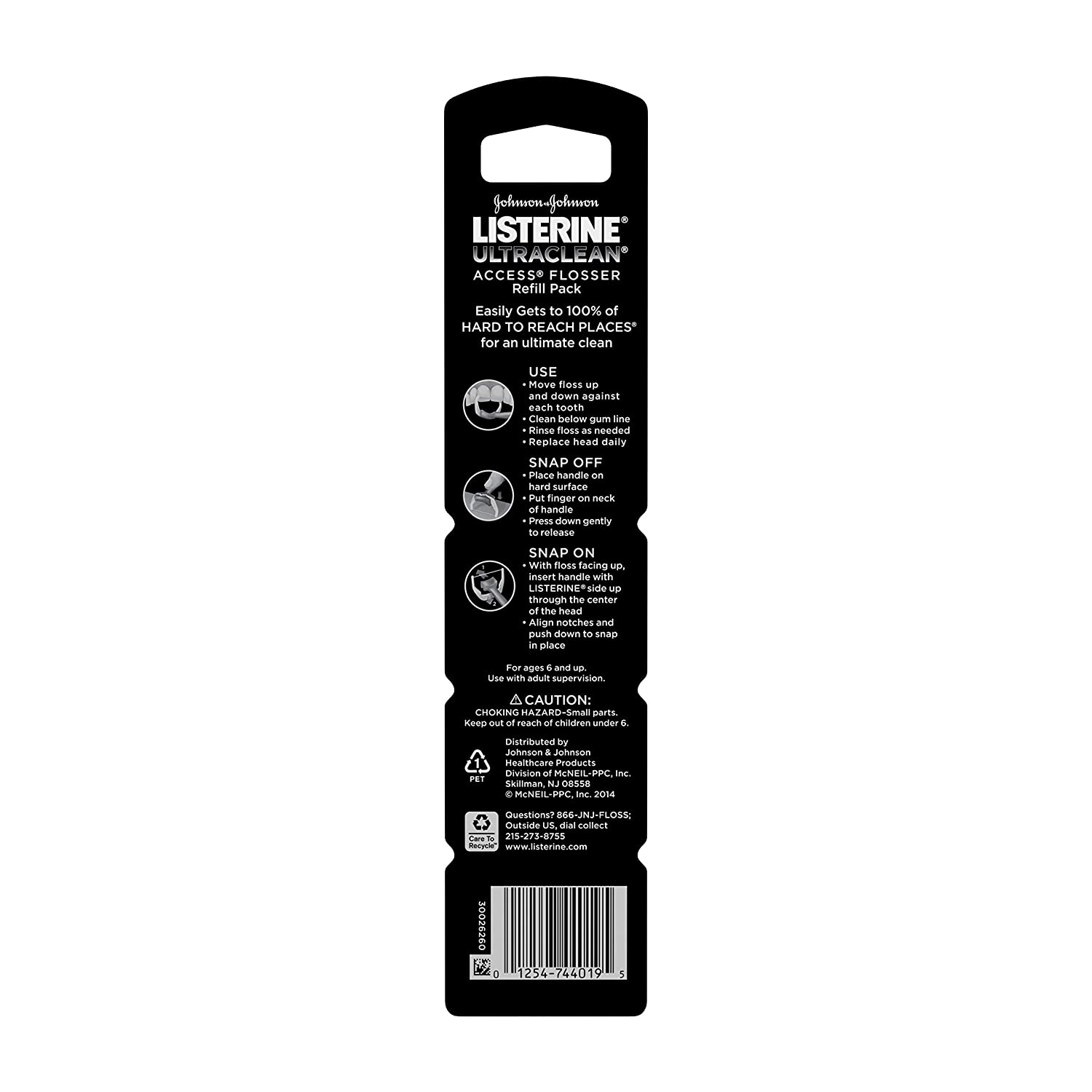 Listerine Ultraclean Access Disposable Snap-On Accessories
