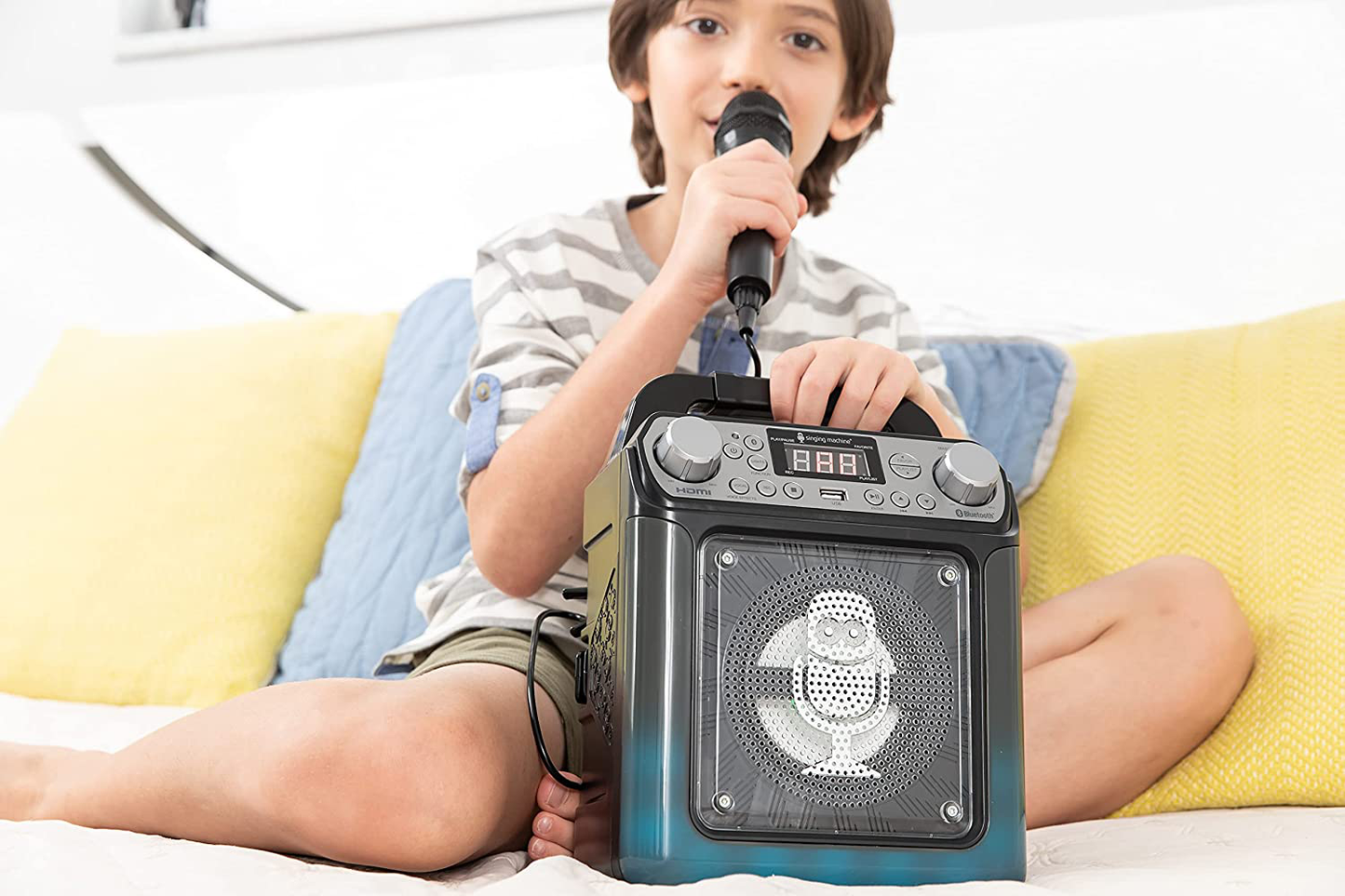 Singing Machine Karaoke System-Portable, Black (SML652BK)
