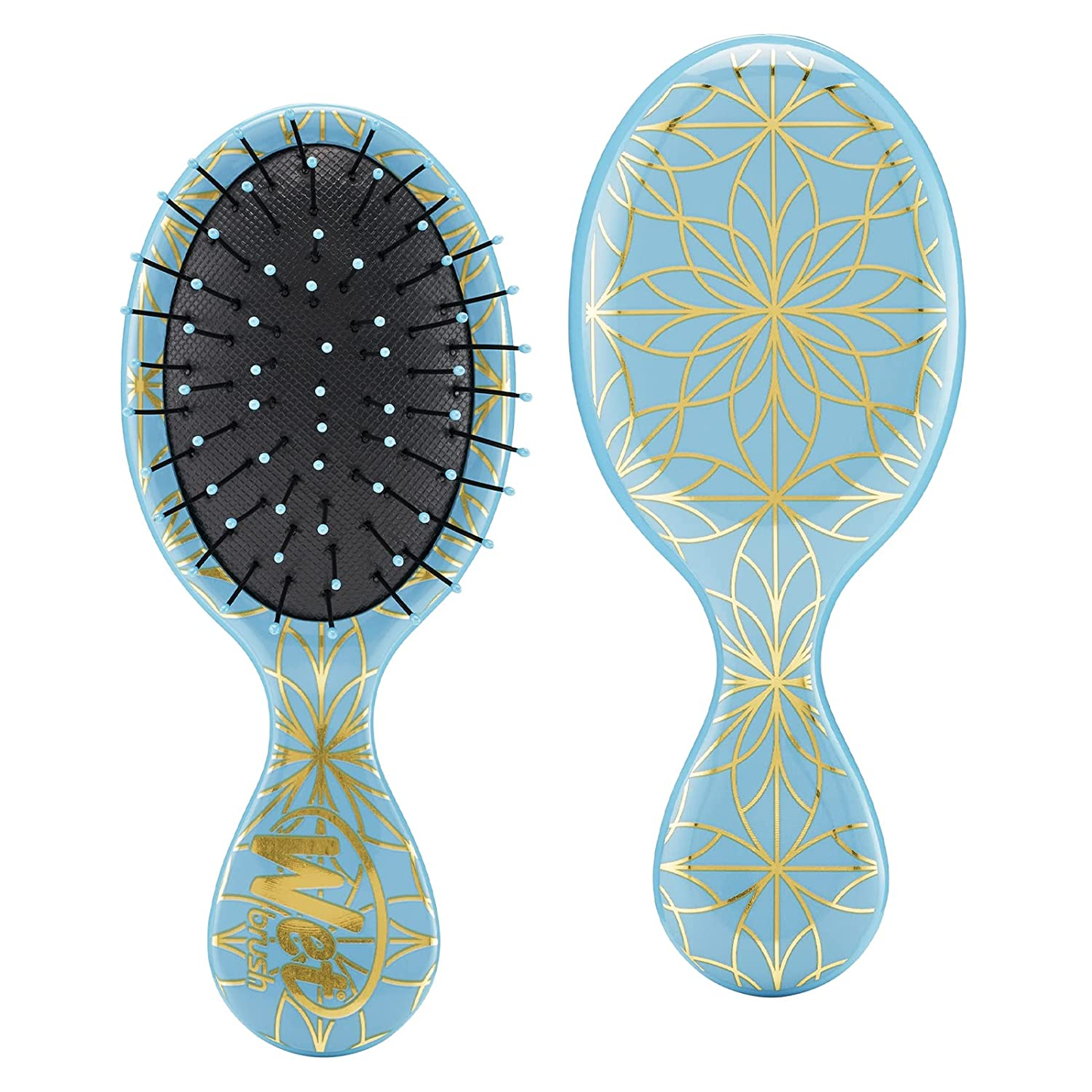 Wet Brush Squirt Detangler Hair Brushes - Llama Happy Hair - Mini Detangling Brush with Ultra-Soft Intelliflex Bristles Glide through Tangles with Ease - Pain-Free Comb for All Hair Types