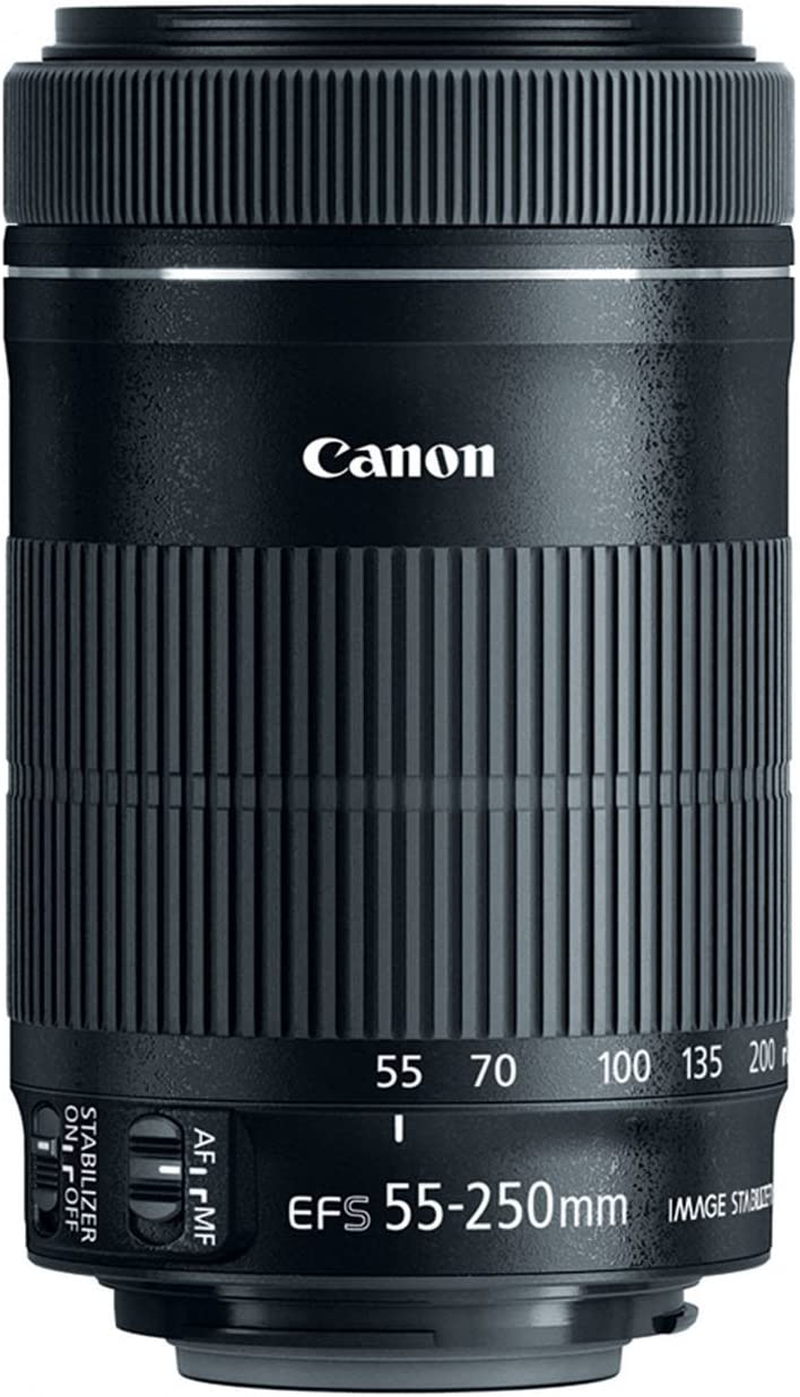 Canon EF-S 55-250mm F4-5.6 IS STM Lens for Canon SLR Cameras