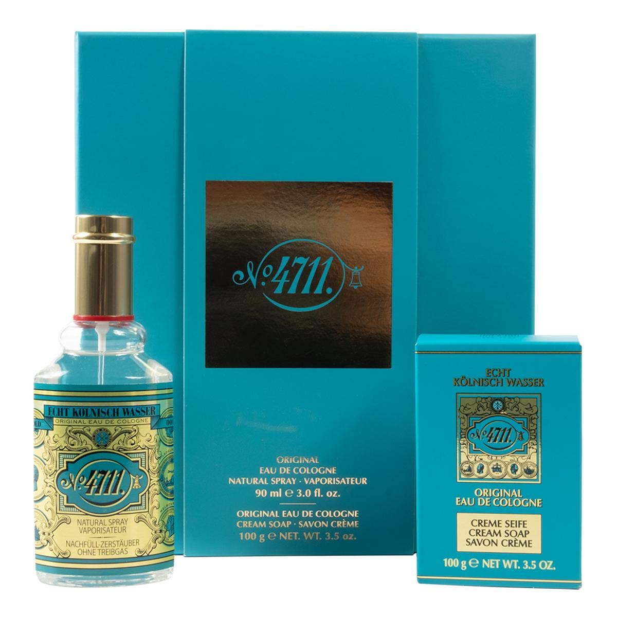 Muelhens 4711 Unisex Eea De Cologne Splash, 5.1 Ounce