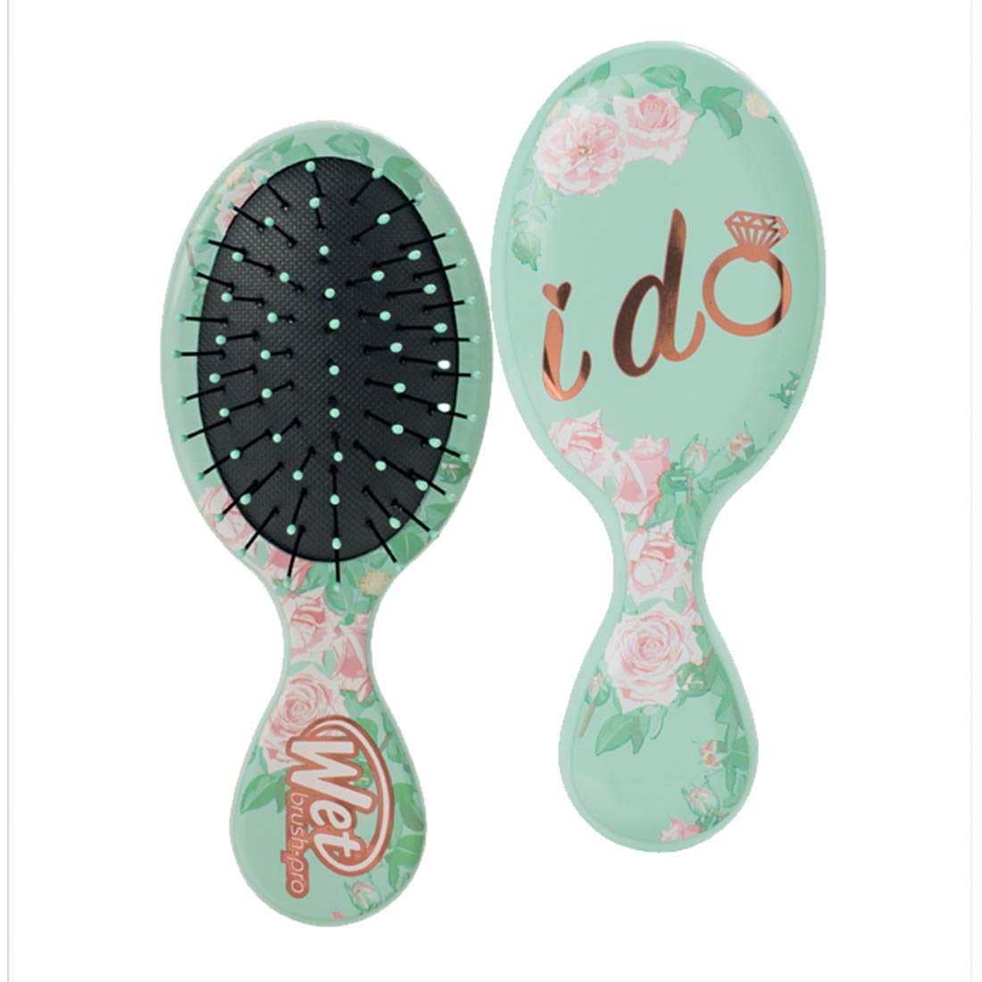 Wet Brush Squirt Detangler Hair Brushes - Llama Happy Hair - Mini Detangling Brush with Ultra-Soft Intelliflex Bristles Glide through Tangles with Ease - Pain-Free Comb for All Hair Types