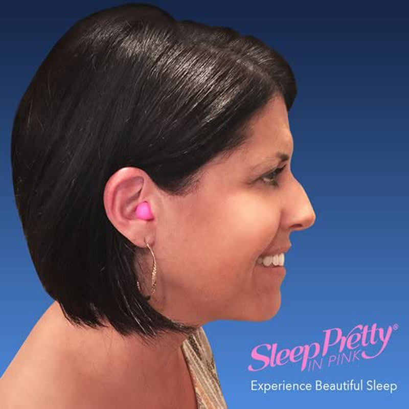 HEAROS Sleep Pretty in Pink Ear Plugs for Sleeping, 14 Pair (Pack of 1)