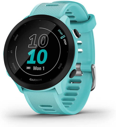 Garmin Forerunner 55, GPS Running Watch with Daily Suggested Workouts, up to 2 Weeks of Battery Life