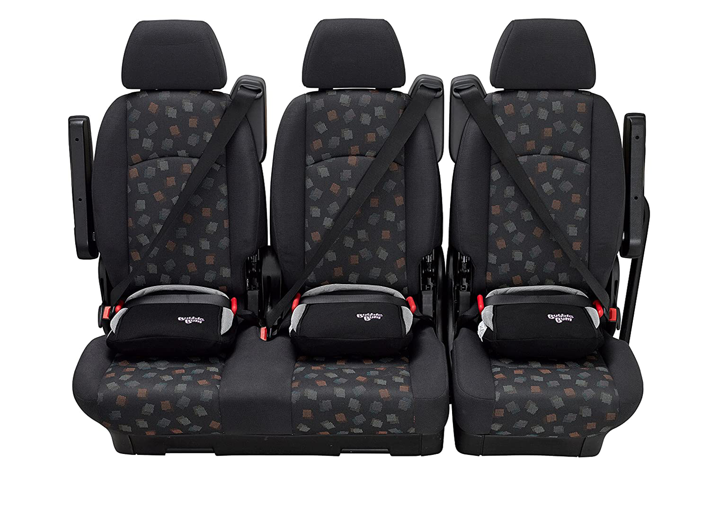 BubbleBum Inflatable Booster Car Seat - Narrow Travel Booster - Comfortable, Compact and Convenient - Perfect for Vacations, Carpooling and 3 Across