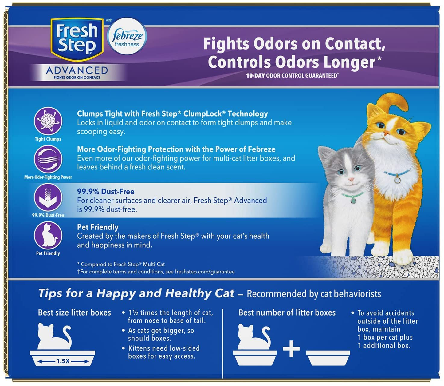 Fresh Step Advanced Clumping Cat Litter