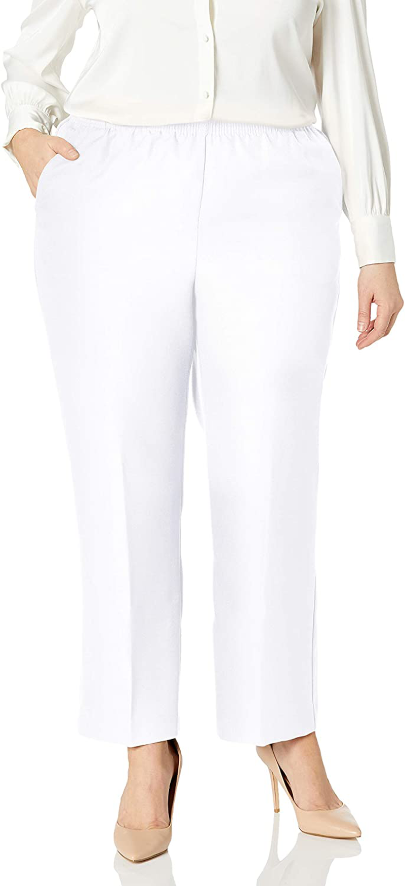 Alfred Dunner Women's Classic Missy Proportioned Medium Pant