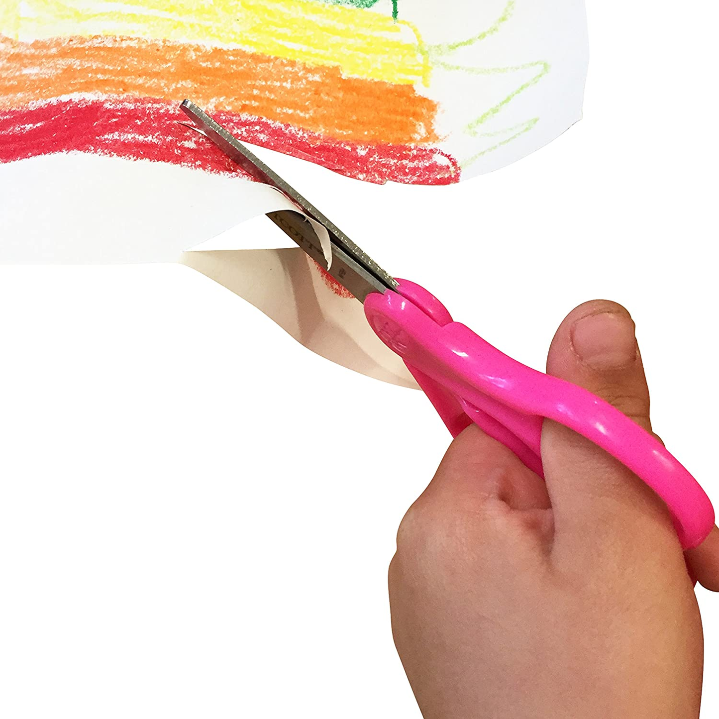 Westcott Right- & Left-Handed Scissors for Kids, 5’’ Pointed Scissors, Assorted, 6 Pack (16455)