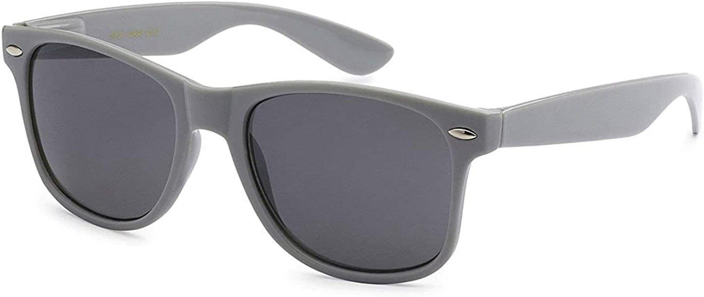 Webdeals Retro - Classic 80S Style Sunglasses Vintage Rectangle