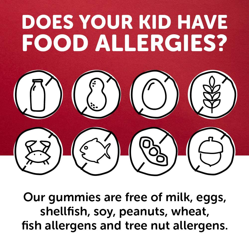 SmartyPants Kids Formula Daily Gummy Multivitamin: Vitamin C, D3, and Zinc for Immunity, Gluten Free, Omega 3 Fish Oil, Vitamin B6, Methyl B12