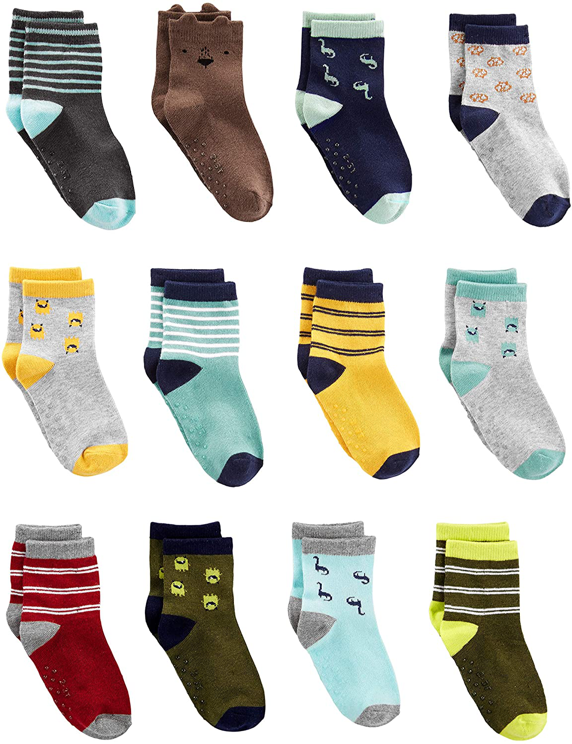 Simple Joys by Carter'S Baby Unisex 12-Pack Socks