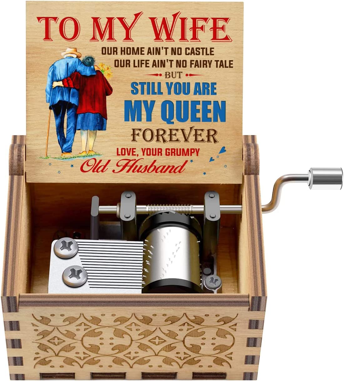 Engraved Color Music Box - Gift for Daughter from Mom - Don T Be Afraid of Being Different (Mb-370-Momdau) Christmas Gift Ideas for Her