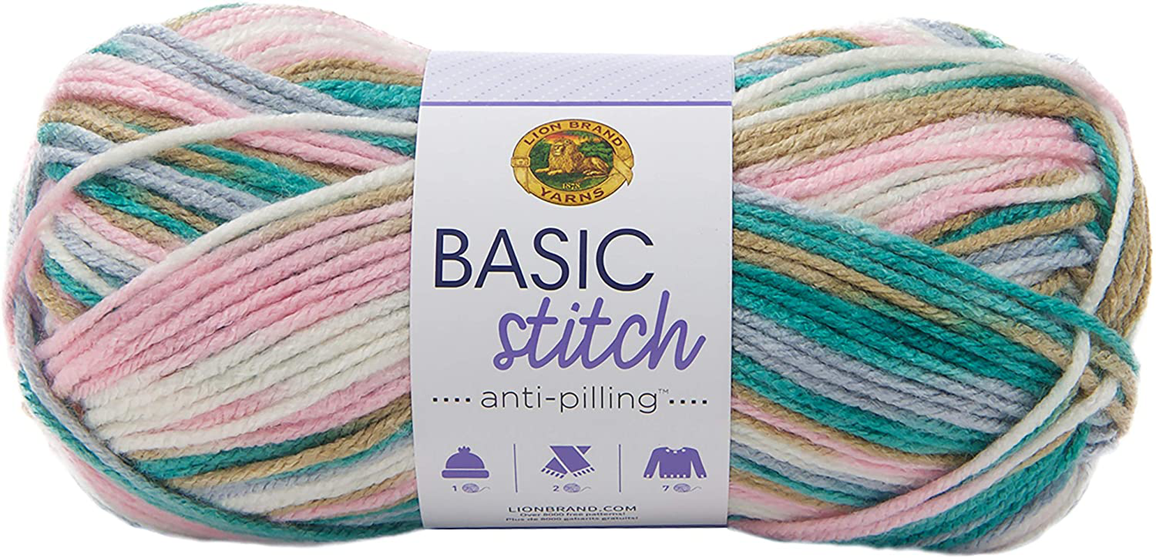 LION BRAND YARN COMPANY YARN BASIC STITCH AN FROST
