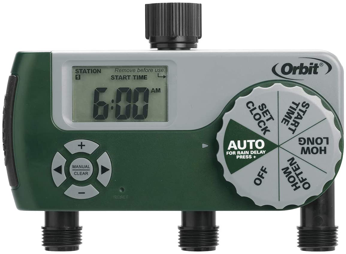 Orbit 62061Z Single-Outlet Hose Watering Timer, 1, Green