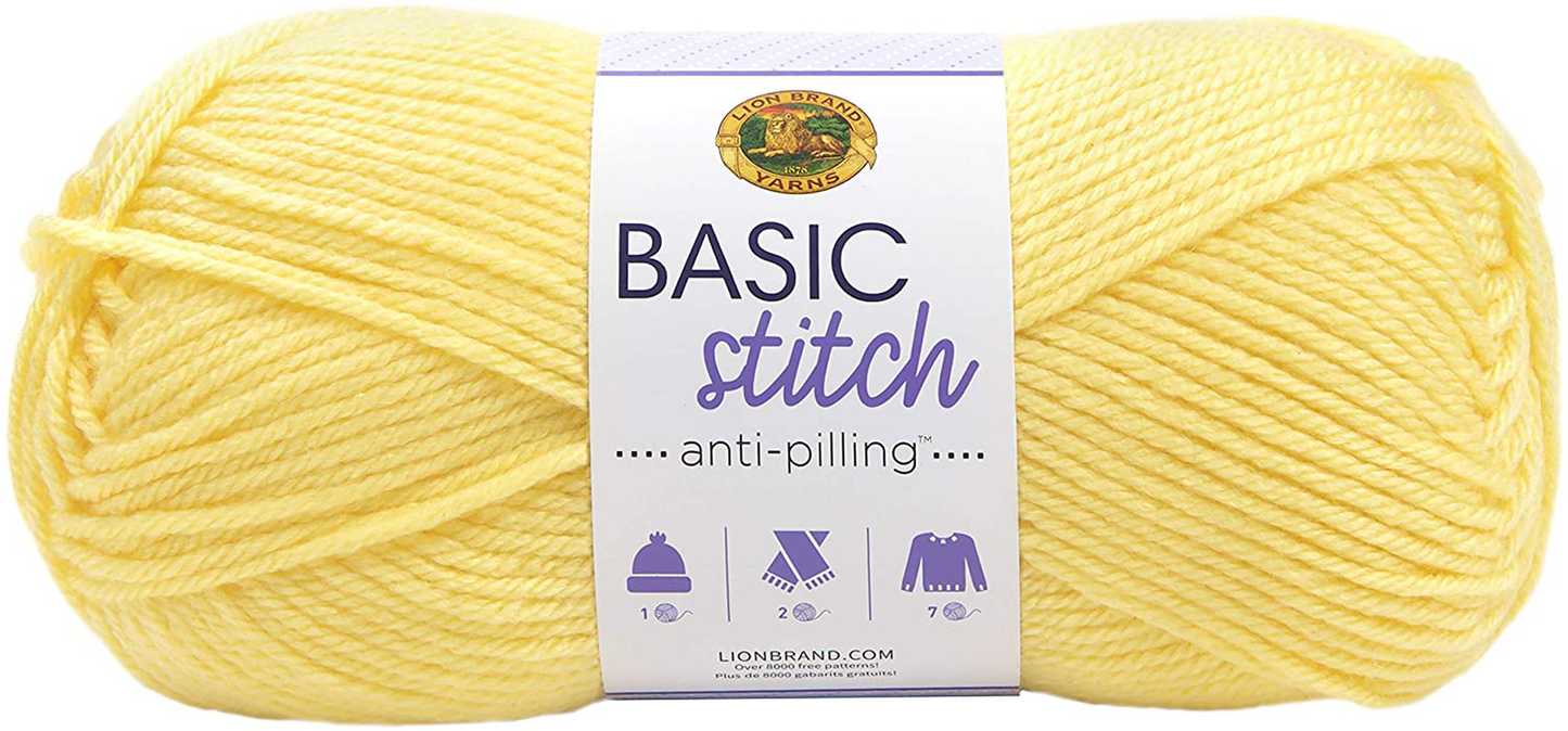 LION BRAND YARN COMPANY YARN BASIC STITCH AN FROST