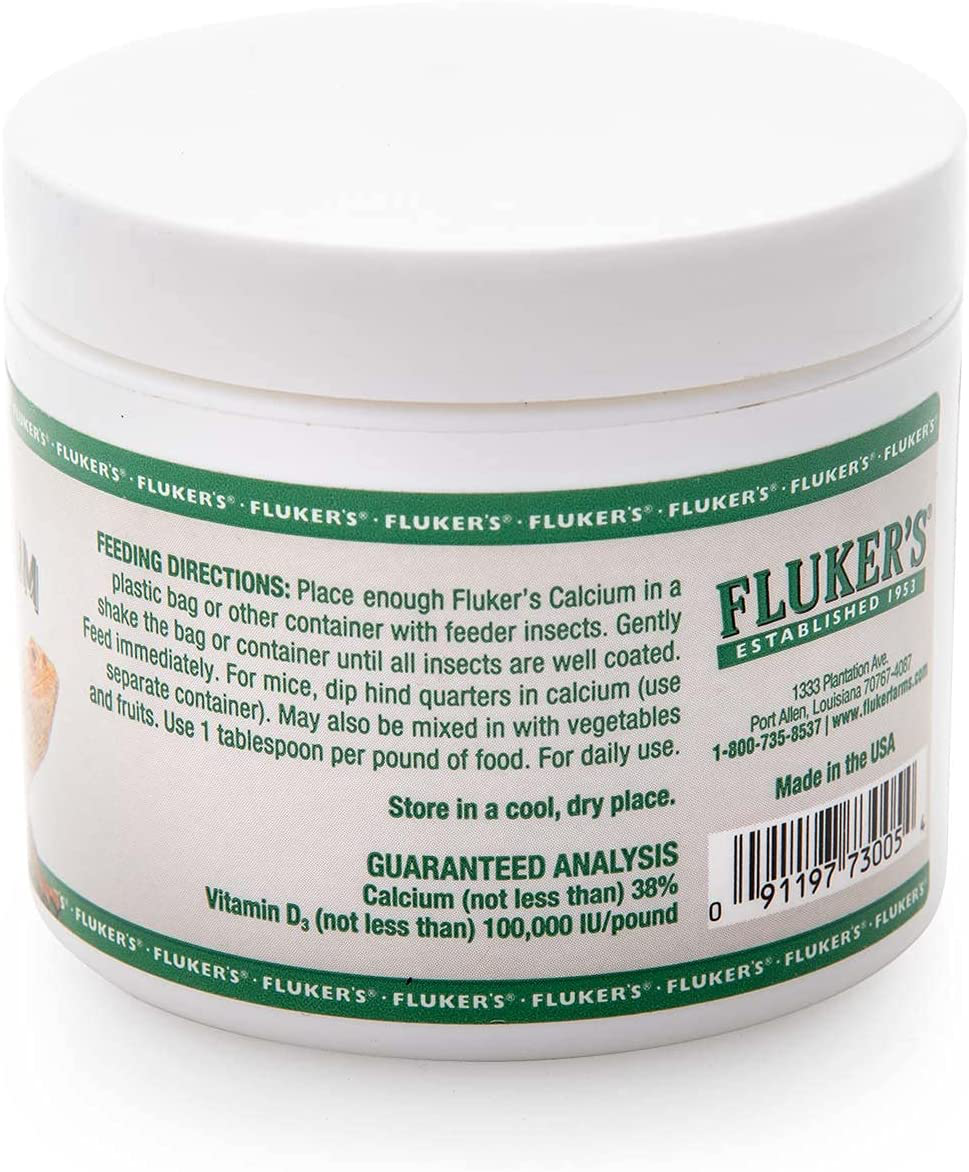 Fluker's Calcium Reptile Supplement with added Vitamin D3