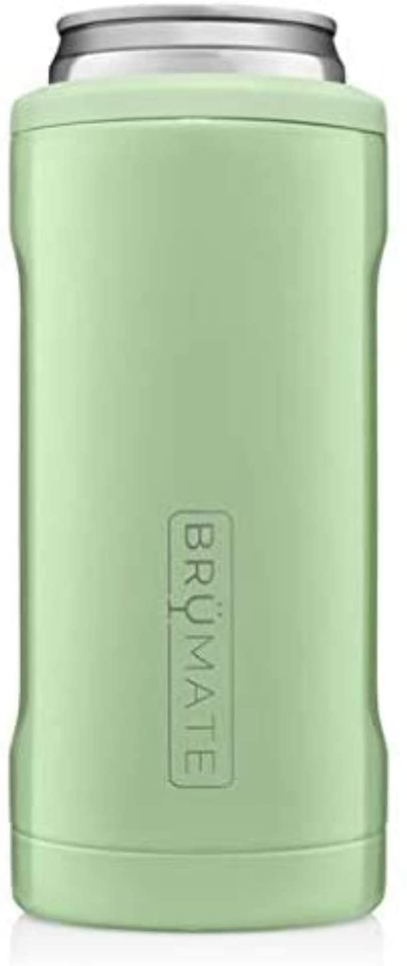 BrüMate Hopsulator Slim Double-walled Stainless Steel Insulated Can Cooler for 12 Oz Slim Cans