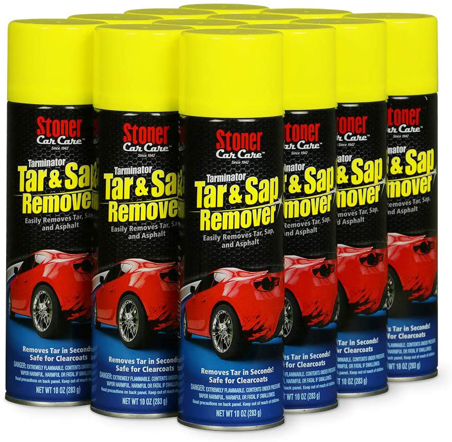 Stoner Car Care 91154 10-Ounce Tarminator Tar, Sap, and Asphalt Remover Safe on Automotive Paint and Chrome on Cars, Trucks, RVs, Motorcycles, and Boats, Pack of 1