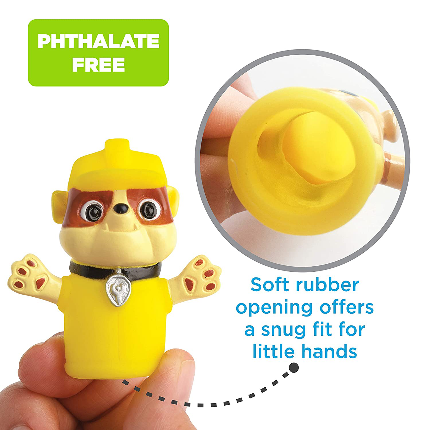 Nickelodeon Paw Patrol Finger Puppets - Party Favors, Educational, Bath Toys