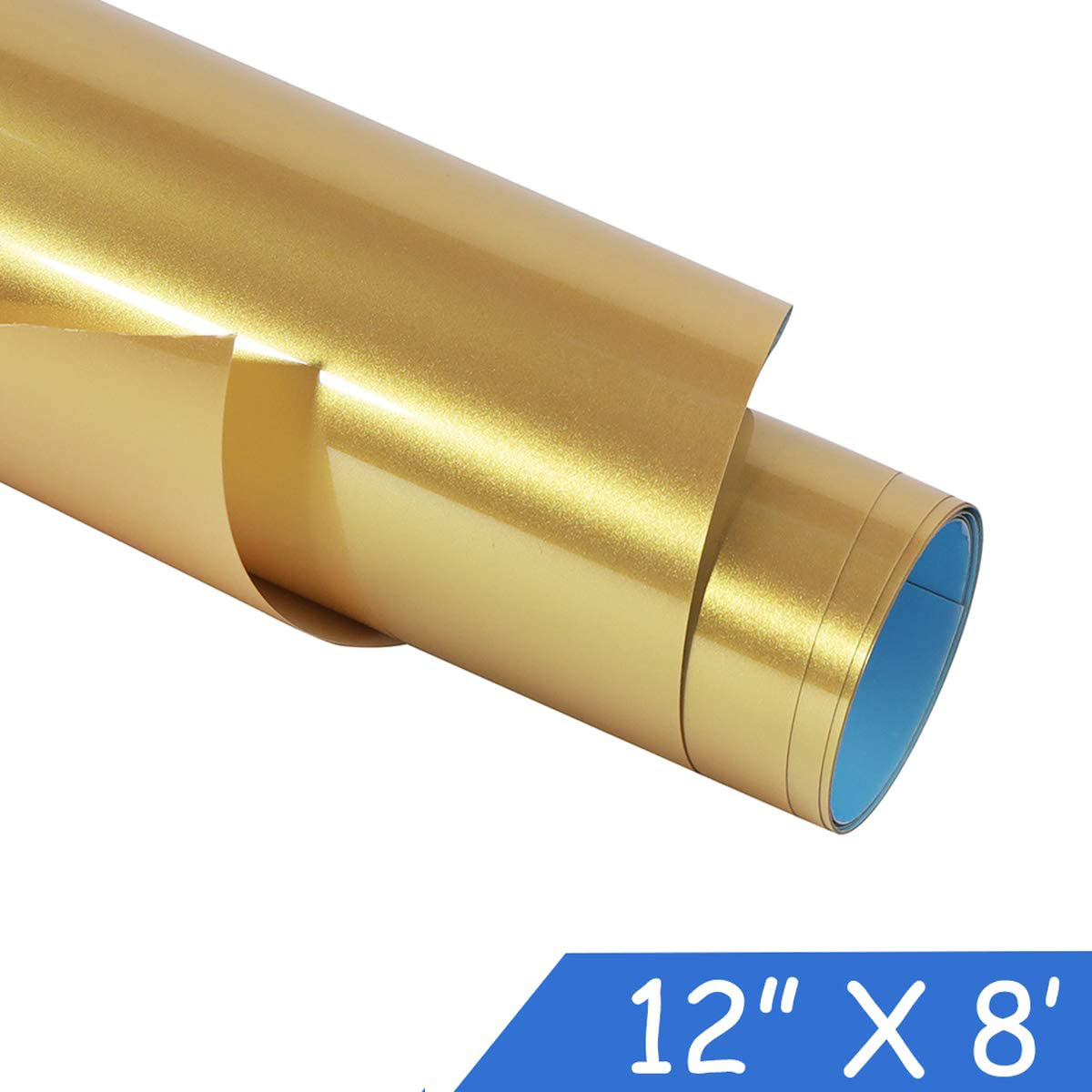 Adhesive Heat Transfer Vinyl for T-Shirts 12" x 8ft Roll Glossy